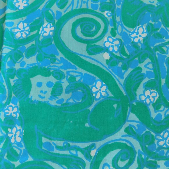 VTG groovy Katashas Unusuals wrap skirt fabric Schumacher decorator material 1yd - Picture 12 of 16